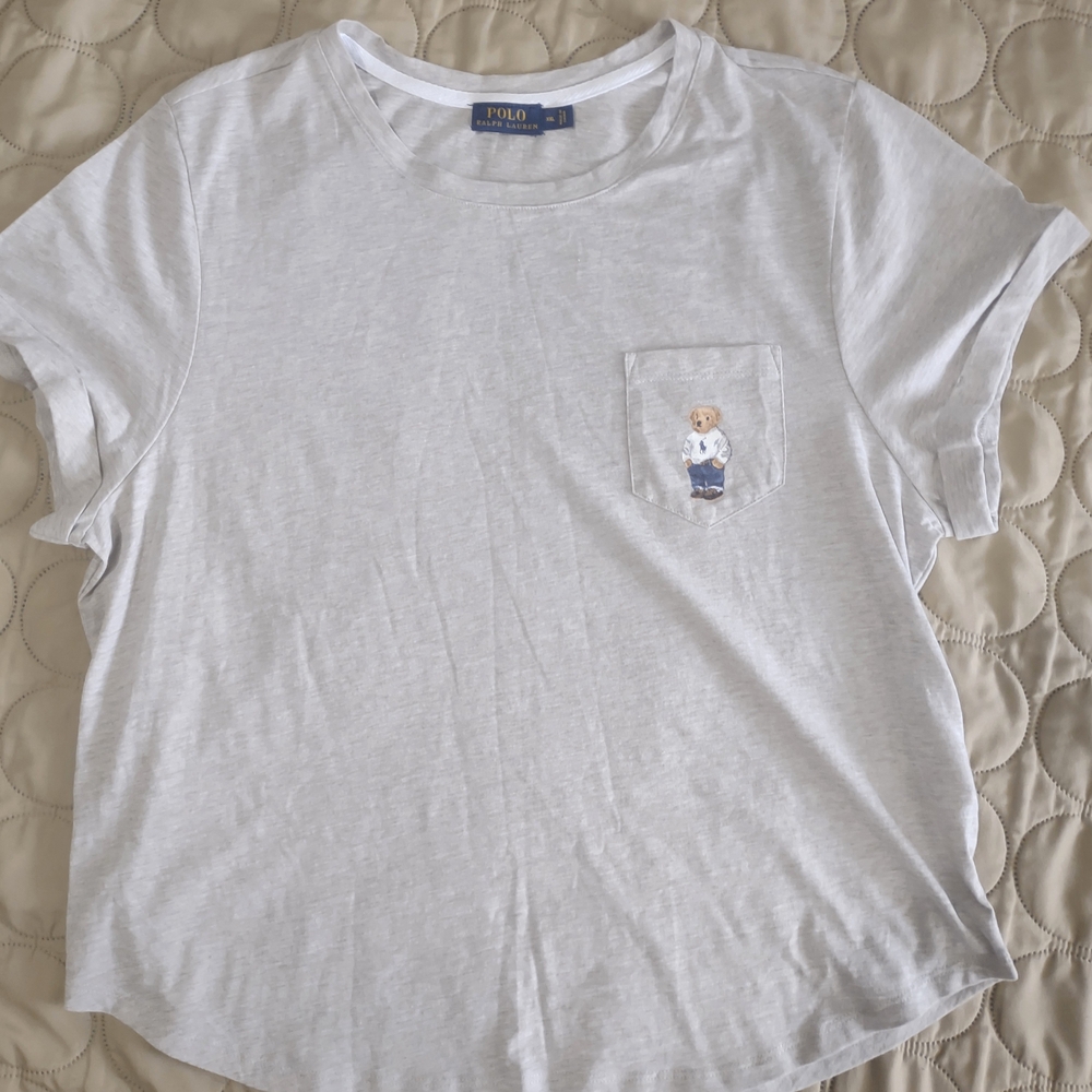 Ralph Lauren Light Gray T-Shirt